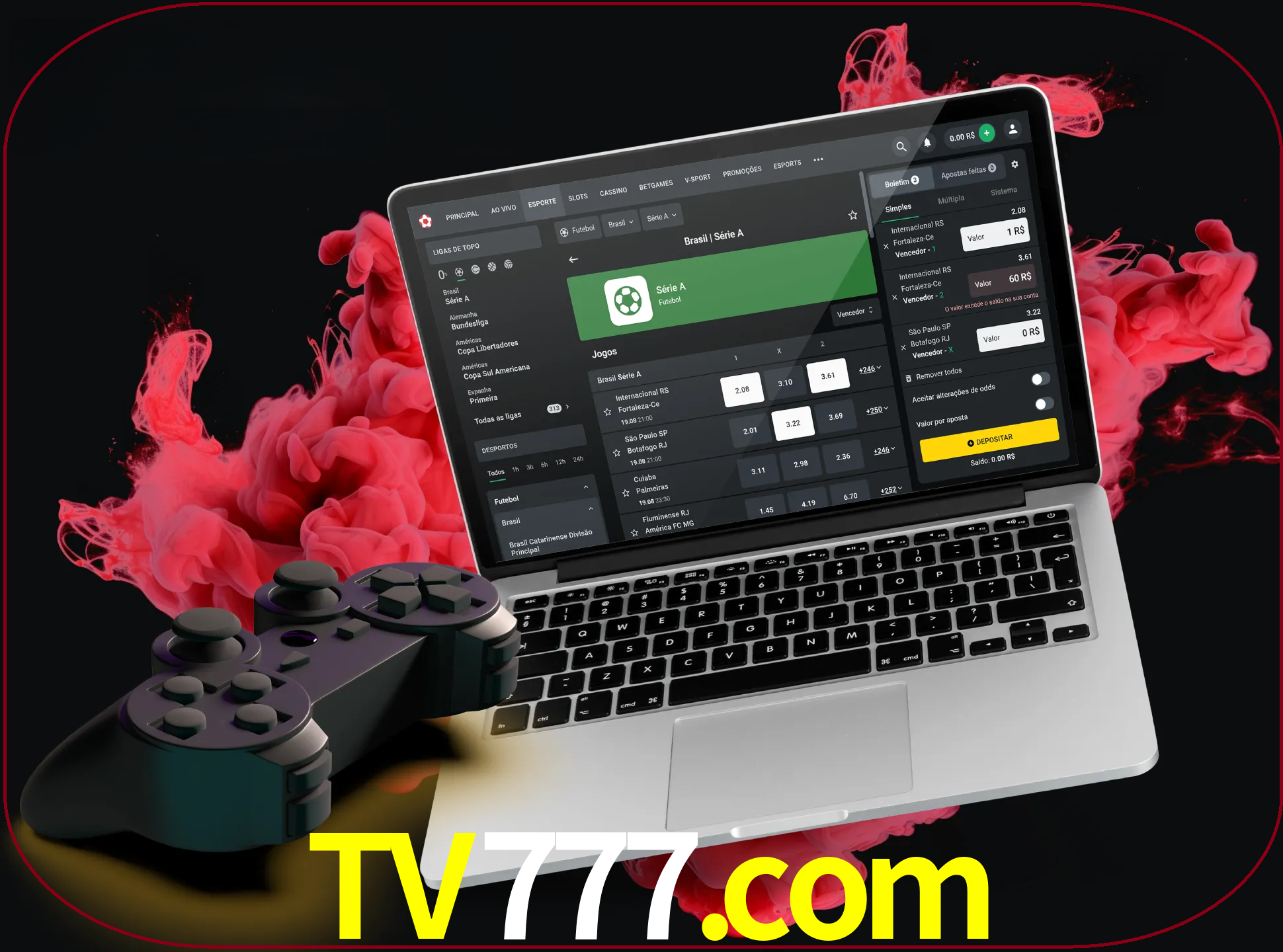 Visite a secção especial de jogos de vídeo em tv777 para descobrir em que jogos pode apostar e ganhar muito dinheiro.